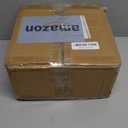 Henten Home Ceramic Appetizer Plates, 6.75 Inch Porcelain Dessert Plate, Cake, Snack Plates Set of 4, Salad Plate for Kitchen, Holiday Gifts, Dishwasher Safe (White)