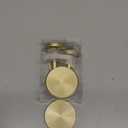 Curtain Tiebacks 2 Pack Curtain Holdbacks Zinc Alloy Curtain Tiebacks Wall Mounted with Screws, Decorative Curtain Holders for Drapes Stylish Gold Curtain Tieback Hooks for Home Office