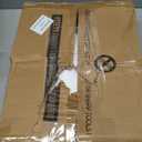 Black Simple Standard 2 Double Rod Clothing Metal Garment Rack for Hanging Clothes, Rolling Clothes Organizer with Mobile Lockable Wheels