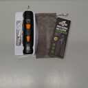 Whisper Quiet Dog Nail Grinder with 4 LED Lights, Safe & Stress-Free for Sensitive Dogs Cats of All Breeds & Sizes, 3 Grinding Bits, 3-Speed, Pet Nail Trimmers, Rechargeable Painless Grooming Kit (Black)