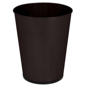 Bath Bliss 5 Liter Small Wastebasket | Round Open Top | Trash Can | Bathroom | Bedroom | Kitchen | Office | Dorm | Disposal Waste Bin | Garbage | Oil Rubbed Bronze (1 Pack)