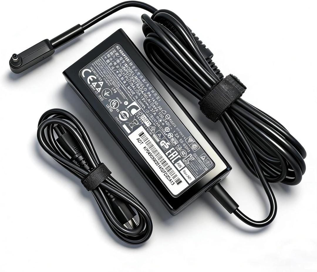 45W Charger for Acer Aspire 3 15 A315-23 A315-24P A315-35 A315-34 A315-58 A315-58G A315-57G A315-44P A315-24 A315-59 A315-51P A315-23G A315-33 A314-22G A314-35 Laptop Charger