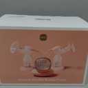 NCVI Electric Breast Pump 8782, Portable Hospital-Grade Double Pump with 4 Modes & 9 Levels, Anti-Backflow, Rechargeable Quiet Breastfeeding Pump for Efficient Comfortable Use at Home, Work or Travel (2200mAh, Pink)