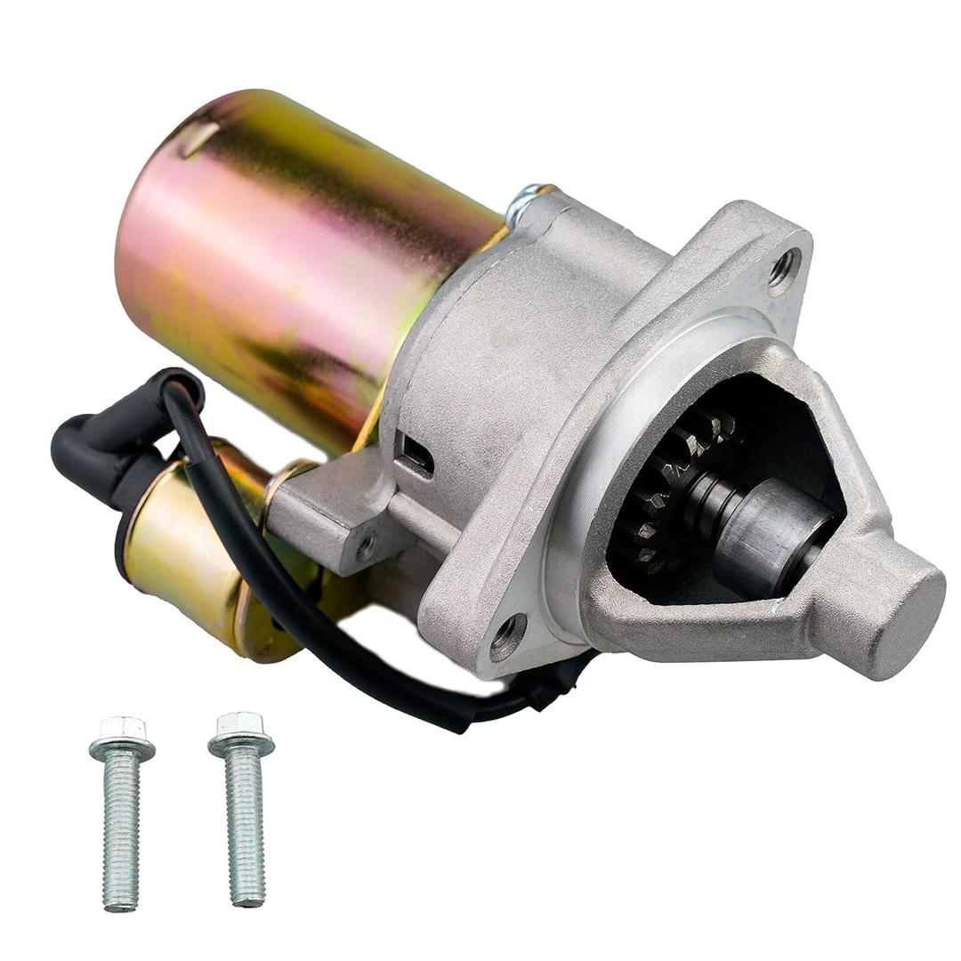 HZ Electric Starter Motor for Honda GX340 GX390 Harbor Freight Predator 420cc 60340 60349 69736 6500 7000 8750 Toro Dingo TX-413 128000-2750 Cummins Onan HomeSite Power 6500 Engine Generator