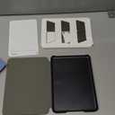 Kindle Paperwhite and Kindle Colorsoft Case, Lightweight and Water-Safe, Foldable Protective Cover - Fabric (Black)