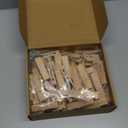 Kigley 90 Pcs Large Wooden Clothespins Jumbo Extra Wide 2.83 Inches Length Sturdy Wooden Clothespin Heavy Duty DIY Clips for Laundry Hanging Clothes Craft Food Opened Bags Display