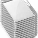 GRIDMANN 9" x 13" Commercial Grade Aluminum Cookie Sheet Baking Tray Jelly Roll Pan Quarter Sheet - 12 Pans