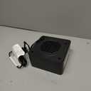 Gaiatop Mini Space Heater, Lightweight PTC Ceramic Fast Heating 500W Energy Efficient for Indoor Use, Overheating & 45 Tip-Over Protection, Portable Desk Electric Heaters for Office Home Black