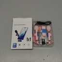 Wireless Lavalier Microphone for iPhone iPad and Android Phone, 2 Pack Lapel Mic Plug and Play Wireless Mic Noise Reduction Microphone for Video Recording Interview Podcast Vlog YouTube Tiktok (Pink) (Without Case)