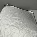 EcoNour Car Windshield Sun Shade Foldable | Front Windshield Shade for Sun, Heat and UV Rays | Sunshade for Car Front Window and Interior Sun Protection | Medium (31 * 28 inches)