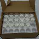 Housecret 41 Pack Warm White Unscented Clear Glass Filled Votive Candles. Hand Poured Wax Candle Ideal Gifts for Aromatherapy Spa Weddings Birthdays Holidays Party