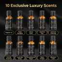 Essential Oils Set - Top 6 Luxury Scents for Diffuser, Humidifier, Aromatherapy, Candle & Soap Making, Premium Scented Oil Gift Set for Home & Office, Inspired by Luxury Brand perfumes(20ML)