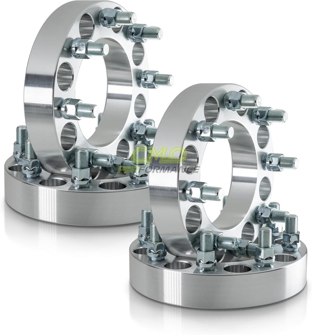 Customadeonly 8x180 to 8x170 Wheel Adapters (Hub to Wheel) 14x1.5 Studs (4pc 1.5" Thick) Enable 8x180 Hubs to Mount 8x170 Wheels