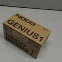 NOCO GENIUS1: 1A 6V/12V Smart Battery Charger  Automatic Maintainer, Trickle Charger & Desulfator with Overcharge Protection & Temperature Compensation  for Lead-Acid & Lithium Batteries