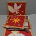 Aneco 47.2 Inch Large Christmas Holy Nativity Yard Sign Jesus is The Reason for The Season Lawn Signs with Metal Stakes Religious Christian Inspirational Decor for Xmas Outdoor Holy Family Garden