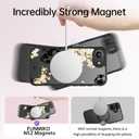 FUNMIKO for iPhone 16e Case Wireless Charging & Military-Grade Protection - Trendy Pattern Design for Women Girls, Matte Non-Slip Phone Cover with Shockproof Corners - Elegant Blossom Motif