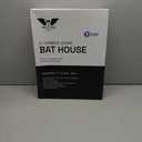 WildYard BIGBATBOX Wooden Outdoor Bat House Kit - Clean Your Backyard from Mosquitoes - Proven Design to Attract Bats
