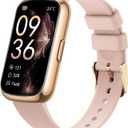 Health Fitness Tracker for Men Women: Smart Watch with 24H Heart Rate Monitor Blood Oxygen Sleep Tracker Calorie Step Counter 5ATM Waterproof Fitness Activity Trackers Compatible with iPhone Android (1.47, Black-Black)