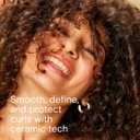 INFINITI PRO CONAIR Hair Dryer with Innovative Diffuser, Enhances Curls and Waves While Reducing Frizz, Dark Blue