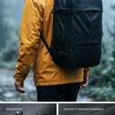 Vacuum Seal Backpack Travel with Ultra-Powerful Pump, 80L Expandable Travel Backpack with Vacuum System w/TSA Lock (Black)