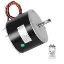 Newly Upgrade K55HXGDD-8119 ge Condenser Fan Motor 1/3 HP 1075 RPM, K55HXDAS-6735, K55HXCTJ-6645,5KCP39FFAB35S,K55HXPS-7301, HE3G394N, etc.,a Frequency Range of 208-230 Volt and a 5  F Capacitor
