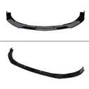 NEESPOC Front Bumper Lip Splitter Spoiler Fit for Mercedes Benz C Class W205 (for AMG Line Model only) 2019-2022 C300/ C43 Accessories Air Chin Body Kit (Gloss Black)