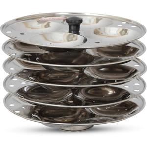 Stainless Steel Idli Stand, Idli Stand Suitable for Cooker, Stainless Steel Idli maker, Idli maker