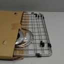 2Pack Sink Protector Grid 13" x 15", Stainless Steel Sink Protectors for Kitchen Sink, Rust Resistant Sink Grate for Bottom of Kitchen Sink with Sink Strainers