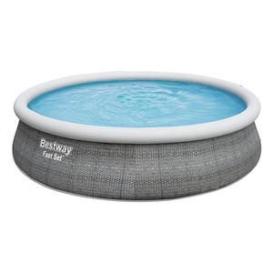 Bestway Fast Set 15' x 42" Round Inflatable Pool Set