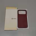 GONEZ Magnetic for iPhone 17 Pro Max Case, Compatible with MagSafe, [Screen Protector + Camera Lens Protector], Liquid Silicone Anti-Scratch Shockproof Protective Phone Case 6.9 inch, Maroon