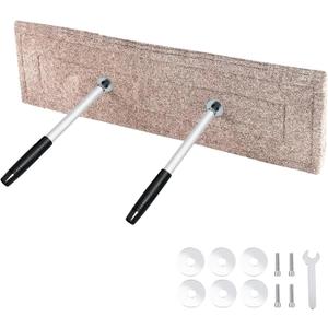 8"x 32" Draft Excluder for Chimney Flue - Rectangular Flue Plug Stopper for Fireplace Flue Chimney Replacement Stove Seal Damper Tool