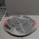 13 Inch Pizza Pan for Oven (2 Pack) Round Pizza Pan with Holes - Non-Stick Carbon Steel Pizza Tray with Silicone Handles - for Cooking, Baking, and Grilling - Dishwasher Safe