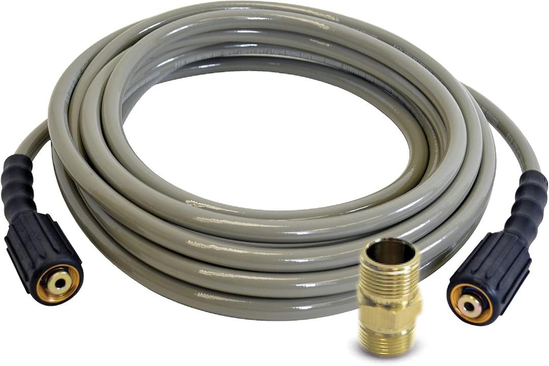 Simpson 50ft, 5/16" 3700 PSI MorFlex Cold Water Pressure Washer Hose, 40226