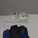 Geyoga 2 Pairs Kids Ski Gloves Waterproof Winter Mittens Warm Gloves Snow Mittens for Children (3 - 6 Years, Black and Navy Blue)