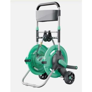 Garden Hose Reel Cart, Hold Up to 100 Ft of 1/2" Hose, Water Hose Reel Cart 