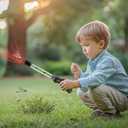 2025 Bug Catcher Vacuum Insect and Spider Trap with Long Nozzle LED Light Bug Sucker Vacuum for Adults and Kids, Pest Suction Trap for Cockroach Beetle Ant Bedbug and Small Insect