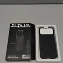 pitaka for iPhone 17 Pro Max Case 6.9" with Camera Control Button, Compatible with MagSafe, Ultra-Slim Case with Caseless Touch Feeling, 600D Aramid Fiber Woven, Black/Grey(Twill)