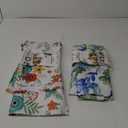 EASY CARE Fabric Tablecloth 52" x 70" 2 PC 