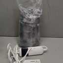 Electric Heated Blanket Throw 50''x60''Size Faux Fur Heating Blanket 10 Heating Settings, 1-8h Timer & Overheat Protection, Machine Washable, Soft Flannel and Sherpa Full Body Warmth (Light Gray)