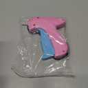 Handheld Stitch Tag Gun for Clothes, Quick Clothing Fixer, Tagging, Sewing Kit Includes 6 Needle, 1000 Black Fasteners & 1000 White Fasteners, Pink Blue