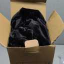 Door Draft Stopper for Bottom of Door, Upgraded Under Door Gap Filler for Big Gap, No Folding Required, Flexible Installation Door Sweep soundproofing Strip for Home & Apartment, 28-32in, Black