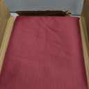 sancua 2 Pack Burgundy Tablecloth 60 x 102 Inch, Rectangle 6 Feet Table Cloth - Stain and Wrinkle Resistant Washable Polyester Table Cover for Dining Tables, Buffet Parties and Camping