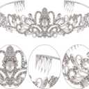 baotongle Bachelorette Party Decorations Bridal Shower Crown Bride to Be Sash Veil for Women Bachelorette Party Gifts Supplies Gifts Favors