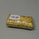 Xinrjojo Pack of 2, Soft Solid Color Sparkling Decorative Throw Pillow Covers Set Cushion Cases Pillow Cases for Living Room/Couch, 24"x24"(60x60cm) (Bronzing- Golden)