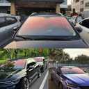 XhuangTech Window Tint Film for Cars, Chameleon Red Purple Car Window Tint ，80% VLT Protection Film, Anti UV Heat Control Solar Tint for Windshield Rear Side Window