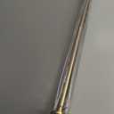 Ivilon Tension Curtain Rod - Spring Tension Rod for Windows or Shower, 36 to 54 Inch. Warm Gold