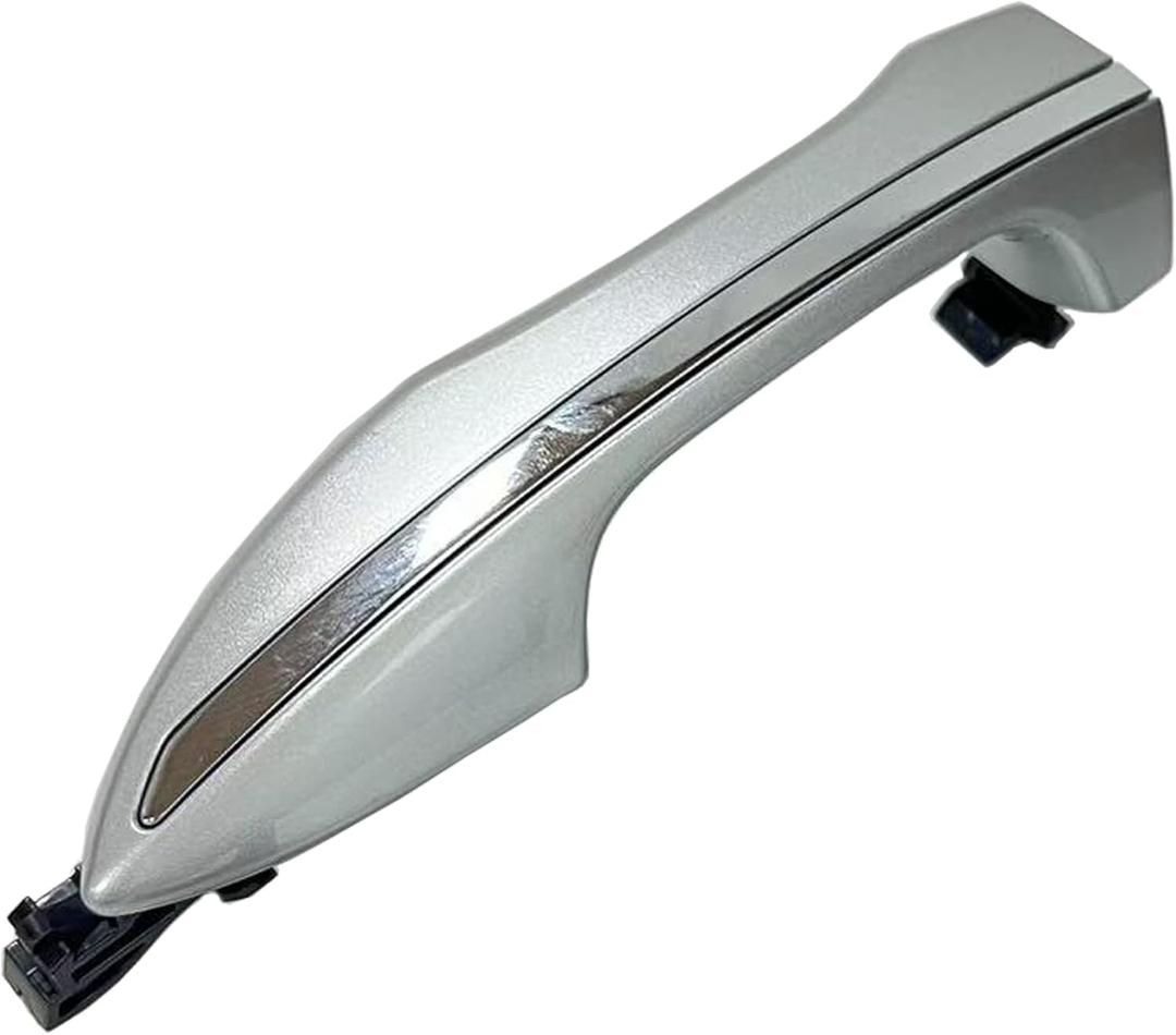 Car Exterior Door Handle Right for Toyota Corolla Sedan 2014 2015 2016 2017 2018 (Silver)