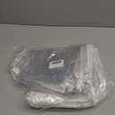 Clear Zippered Storage Bags Plastic Sweater Storage Bags with Zipper 6 Packs Clothing Organizer for Blankets Linen Sweater Bed Sheet Quilt Clothes Pillow (18 x 15 x 9 Inch)