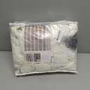 96 Inch Long Velvet Pinch Pleated Curtains for Living Room/Bedroom Ivory Modern Elegant Room Darkening Soundproof Thermal Drapes with Back Tab and Hooks,2 Panels for Home Decor,40 x 96 Inches