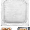 Air Fryer Basket for Ninja Foodi SP101 Digital Air Fryer Countertop Oven, 13.5 * 13.3'' Steel Wire Rack Accessorie Tray for Ninja Foodi SP100, SP101B1, SP101C Convection Oven, Dishwasher Safe